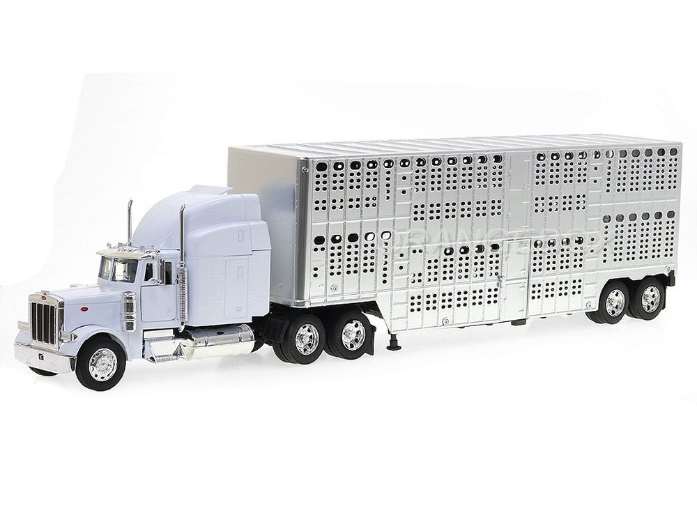 Caminhão Peterbilt Model 379 + Carreta de Porcos