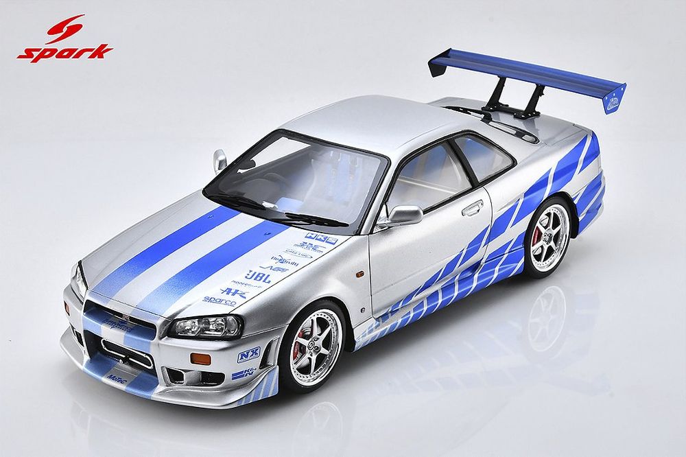 Nissan Skyline GT-R R34 Brian O'Conner Velozes e Furiosos