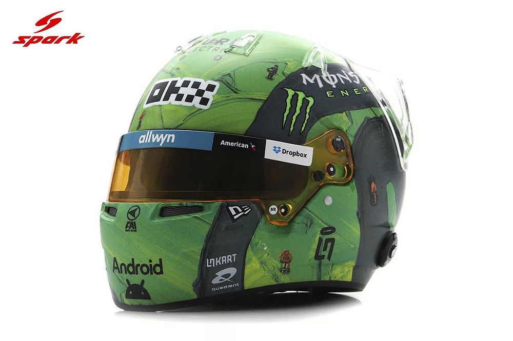 Capacete Lando Norris McLaren F1 Team GP Las Vegas 2025
