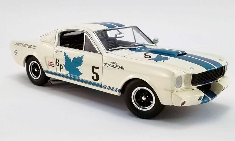 Mustang Shelby GT350R 1965 Canadian Champion Edição Limitada