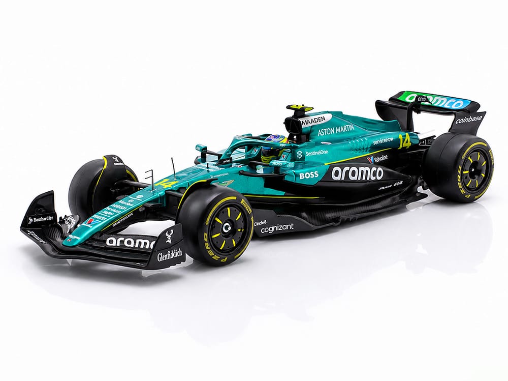 Fórmula 1 Aston Martin AMR25 Fernando Alonso 2025 c/ Piloto