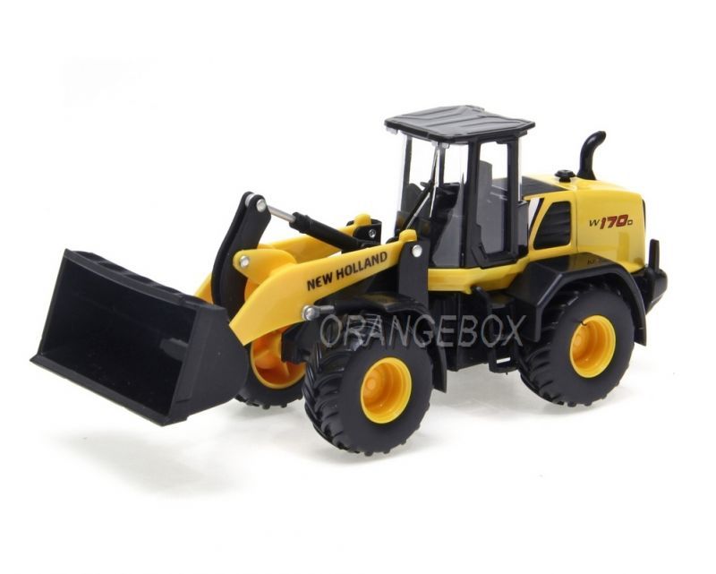 Pá Carregadeira New Holland W170D Wheel Loader Bburago