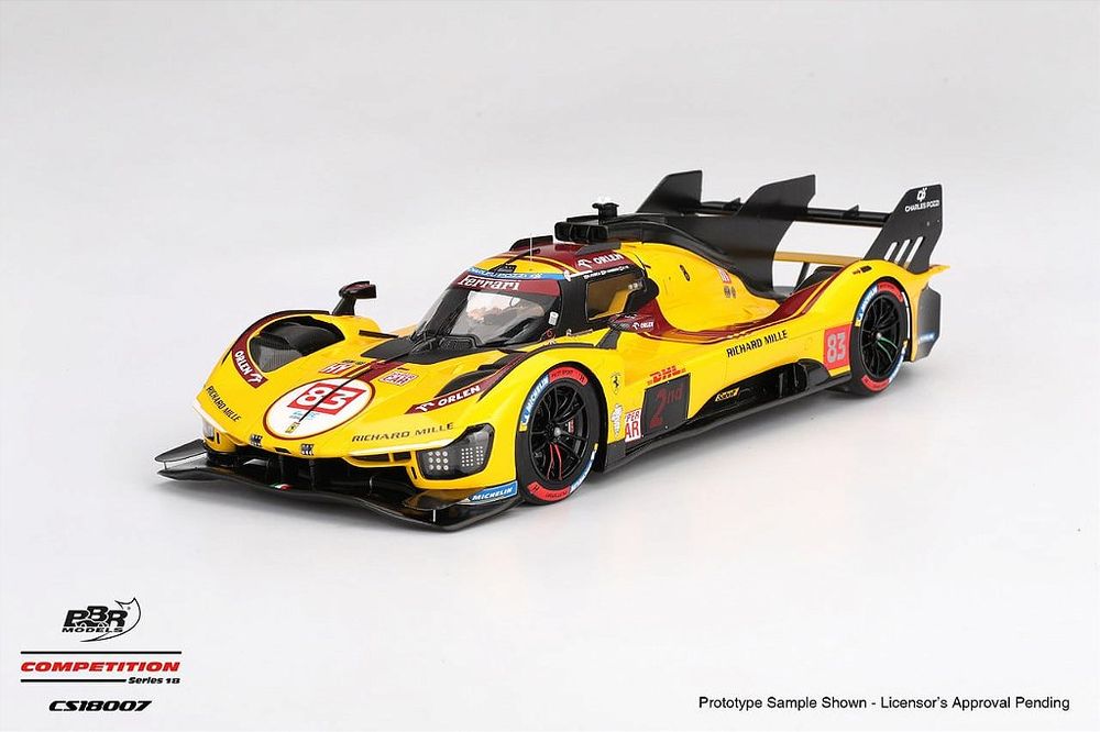 Ferrari 499P #83 AF Corse 2025 2º Lugar WEC Qatar 1812km