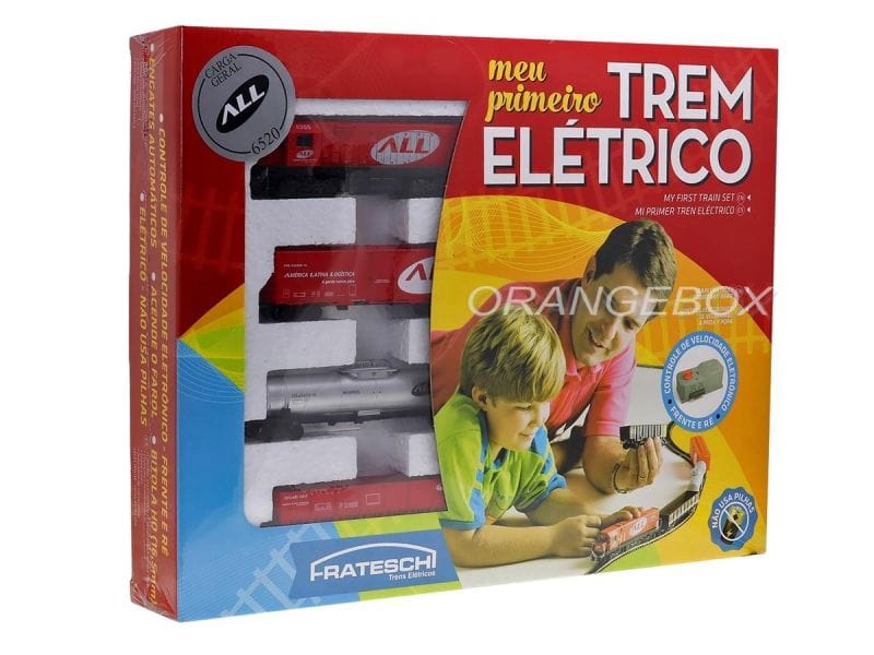 Trem Elétrico Completo - Trem de Carga ALL