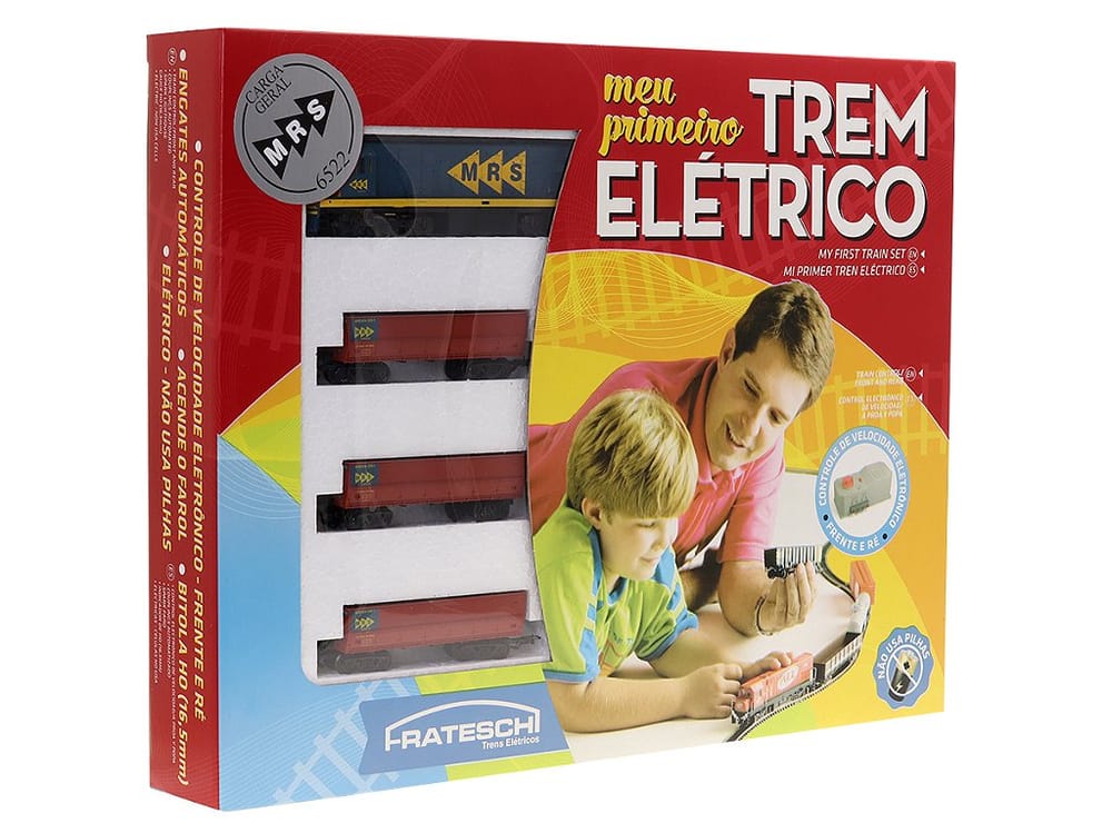 Trem Elétrico Completo - Trem de Carga MRS