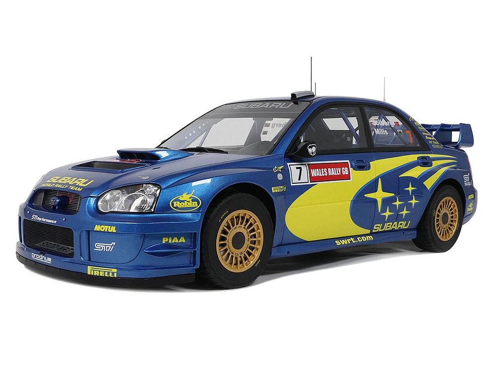 Subaru Impreza (S9) WRC Petter Solberg Rallye País de Gales 2003