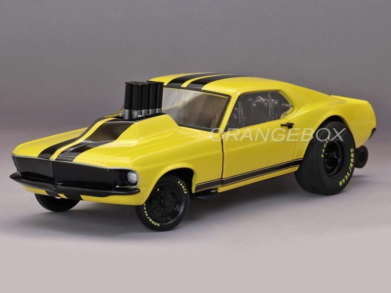 Ford Mustang Gasser 1969 Stinger Edição Exclusiva1:18 GMP