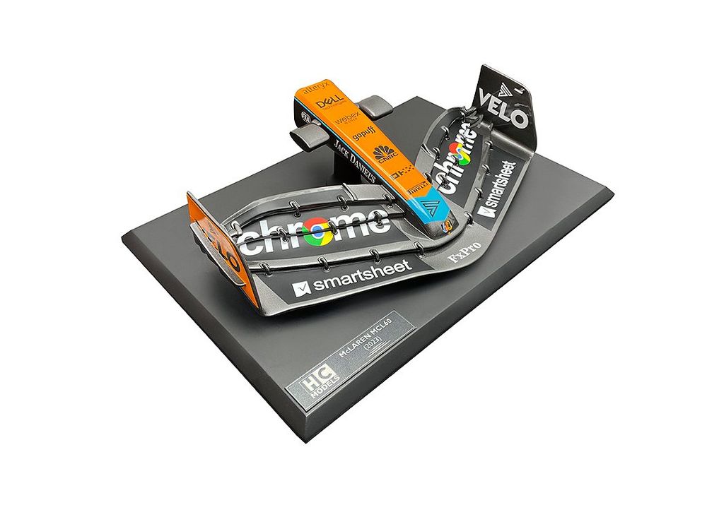 Aerofólio Dianteiro Fórmula 1 McLaren MCL60 2023