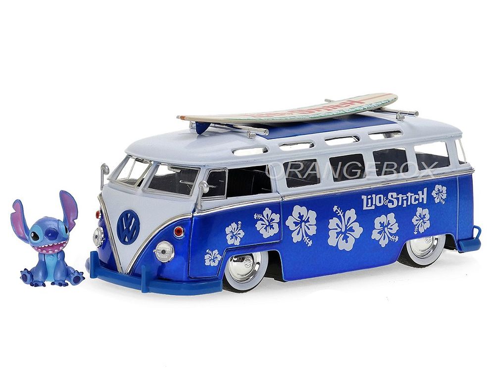Volkswagen Kombi T1 1962 Bus Disney Jada Toys
