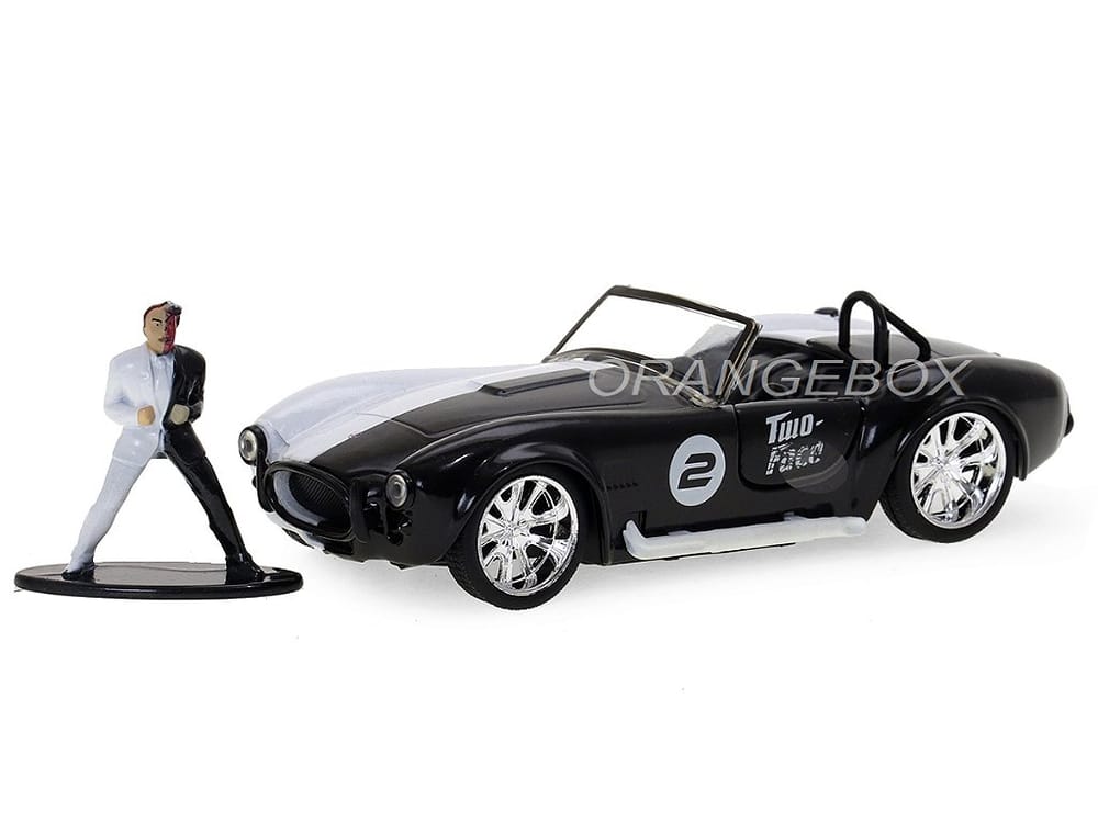 Shelby Cobra 427 S/C 1965 Dc Comic + Figura Two-Face Jada Toys