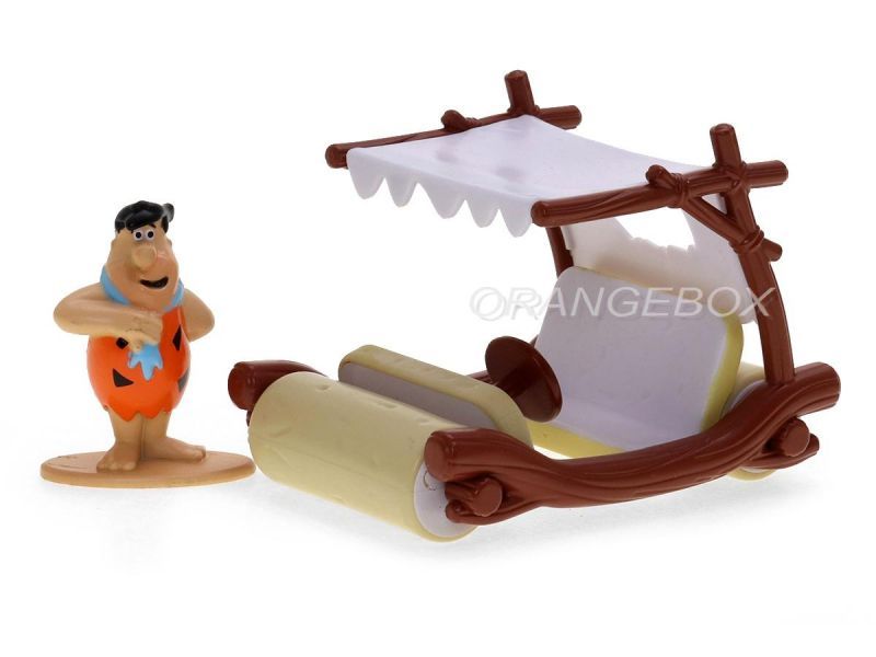 The Flintstones Flintmobile + Fred Flintstone Jada Toys