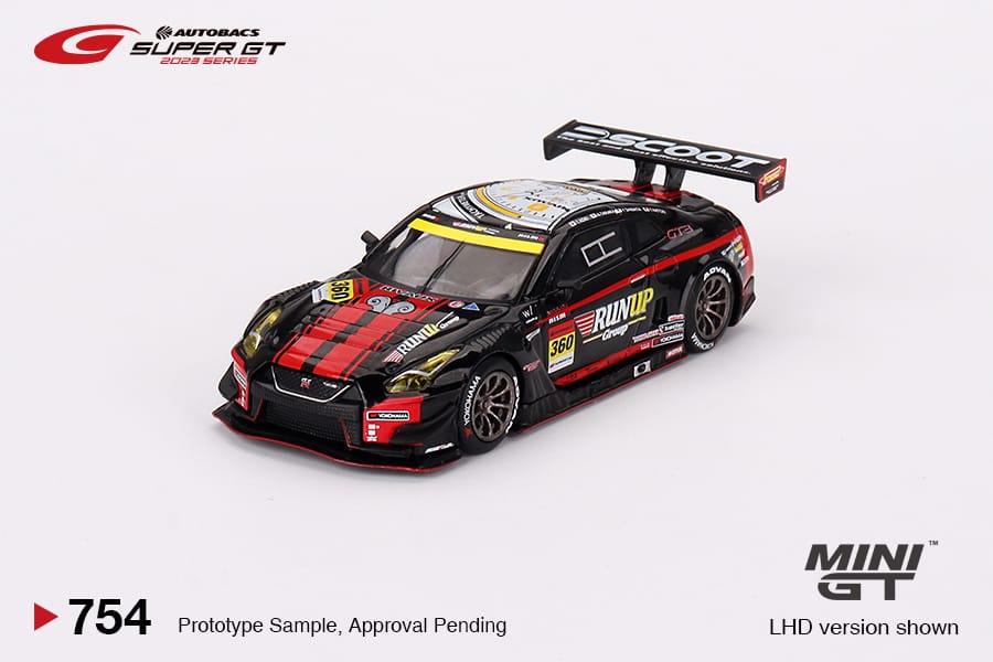 Nissan GT-R Nismo GT3 Runup Rivaux Tomei Sports 2023 Super GT Series