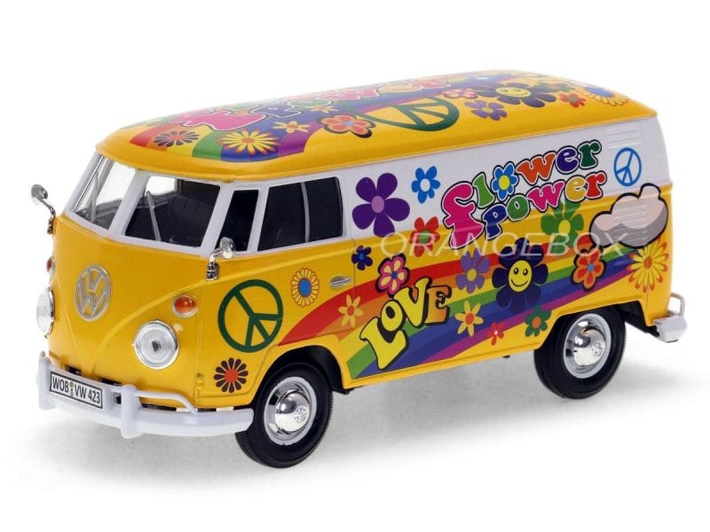 Volkswagen Kombi Type 2 (T1) Delivery Flower Power