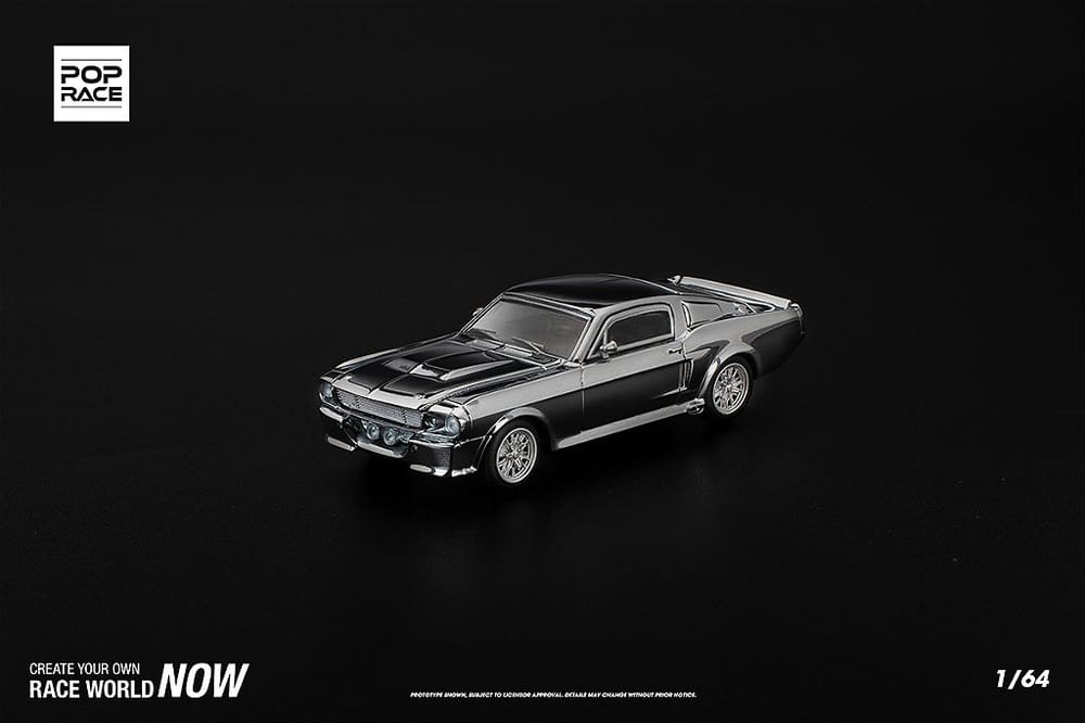 Shelby Mustang GT500 Silver Chrome