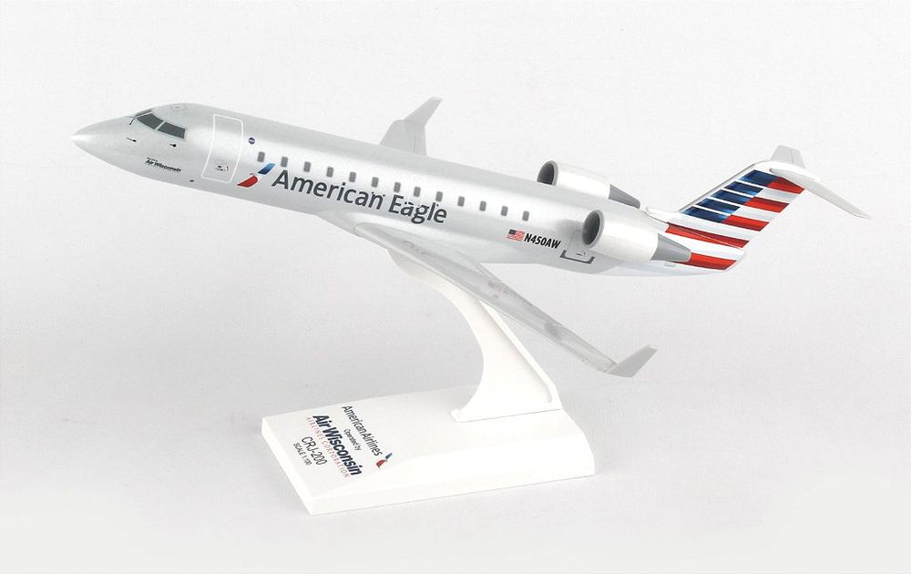 Avião American Eagle CRJ200