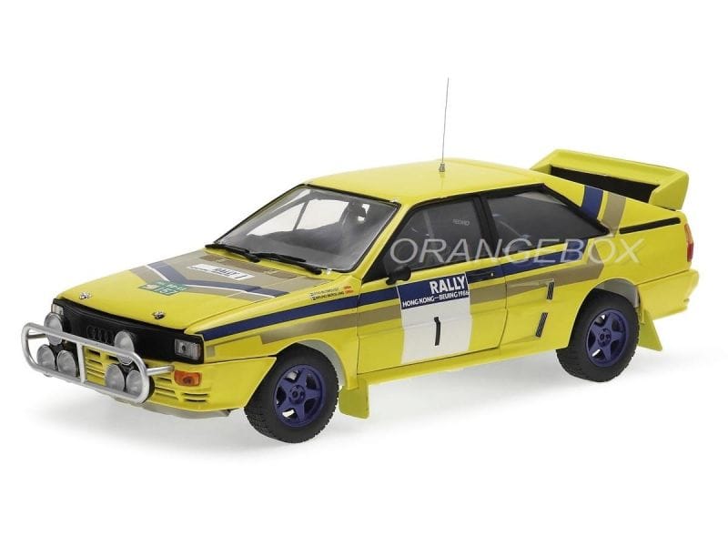 Audi Quattro A2 #1 Campeão Rally Hong Kong Beijing 1986 Sunstar