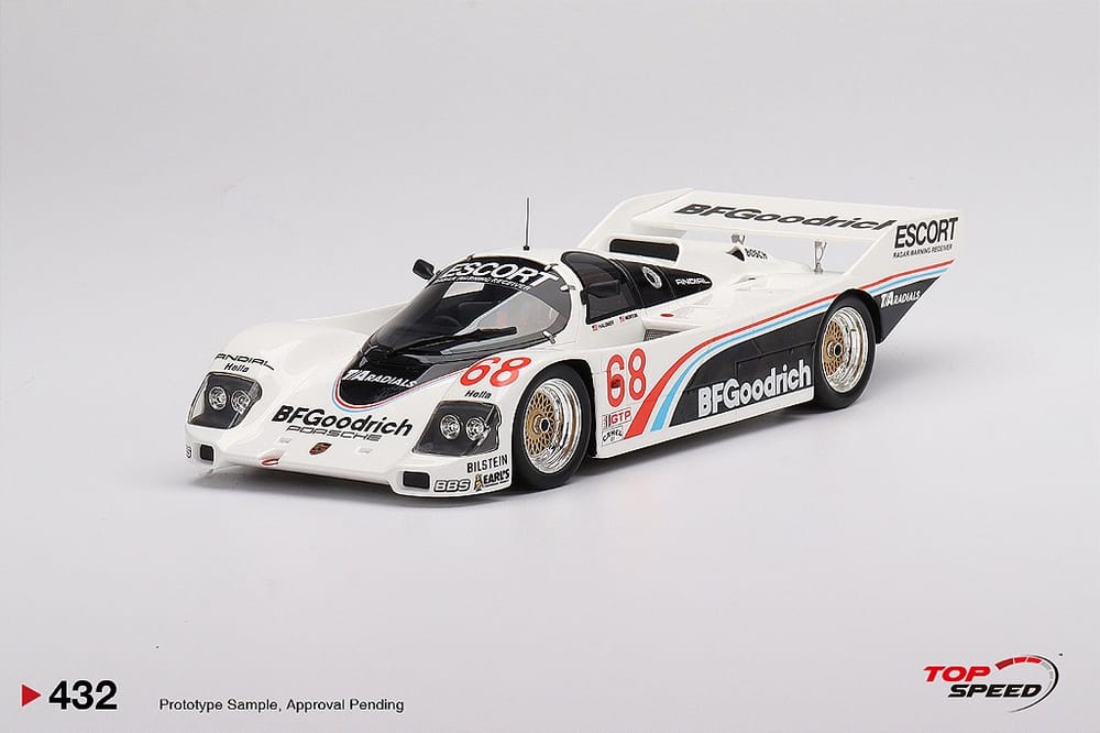 Porsche 962 BF Goodrich 1986 IMSA Road America 500 Miles