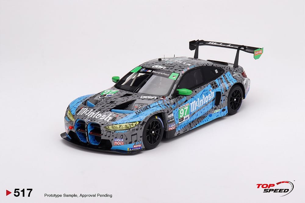 BMW M4 GT3 2023 IMSA Laguna Seca GTD 2º