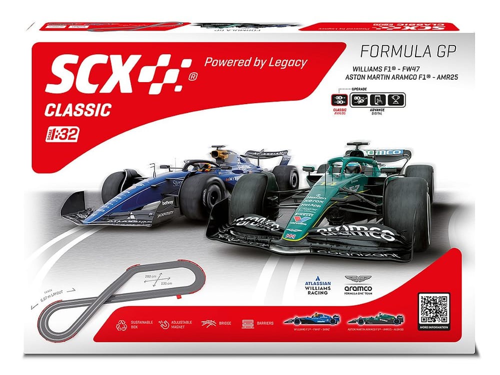 Autorama Fórmula GP Classic 6,6 metros com 02 carros