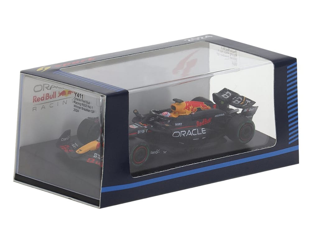 Fórmula 1 Oracle Red Bull Racing RB20 Winner GP Brasil Max Verstappen 2024